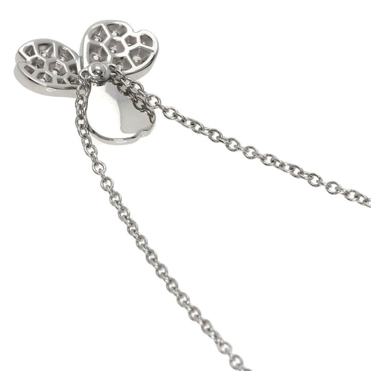 TIFFANY&Co. bracelet PT950 Silver Paper Flower Diamond