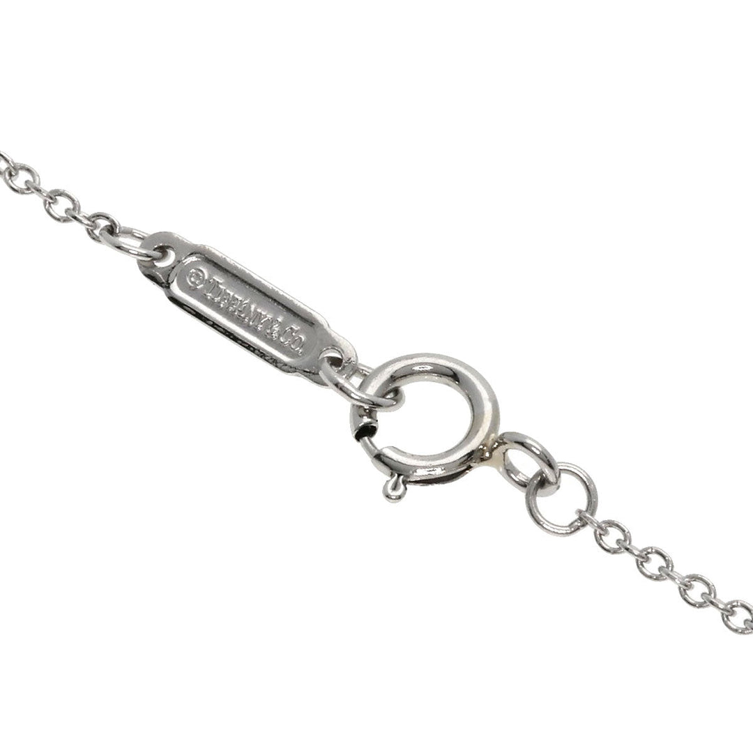 TIFFANY&Co. bracelet PT950 Silver Paper Flower Diamond