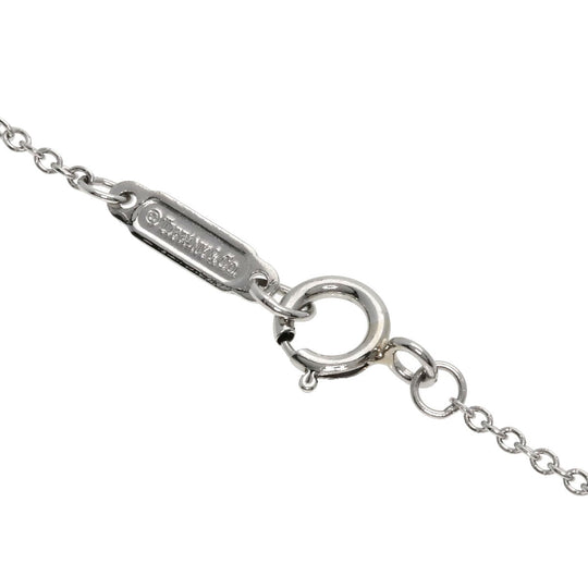 TIFFANY&Co. bracelet PT950 Silver Paper Flower Diamond