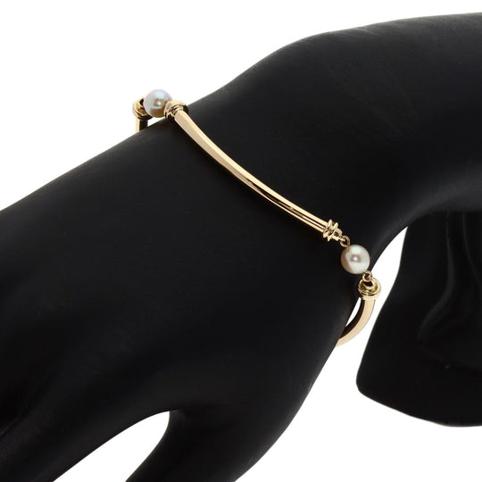 TASAKI bracelet K14PG gold Akoya pearl Pearl