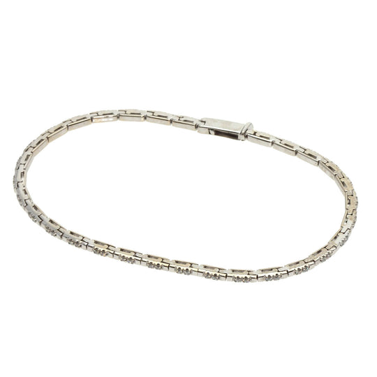 Damiani bracelet K18WG Silver diamond