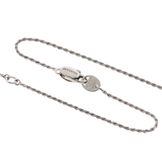 Damiani Necklace K18WG , K18PG Silver Belle epoch diamond Women Used Authentic