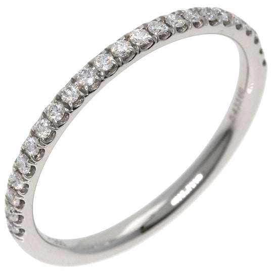 HARRY WINSTON Ring PT950 Silver Half Diamond