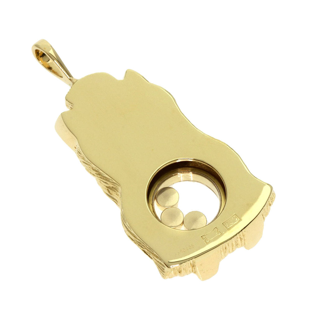 Chopard Pendant top 18K Yellow Gold gold Dog Dog 3P Diamond