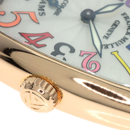 FRANCK MULLER Watches Hand Winding 1750S6 K18PG, leather gold Tonookabex color dream Silver dial Women Used Authentic