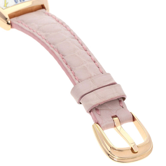 FRANCK MULLER Watches Hand Winding 1750S6 K18PG, leather gold Tonookabex color dream Silver dial Women Used Authentic
