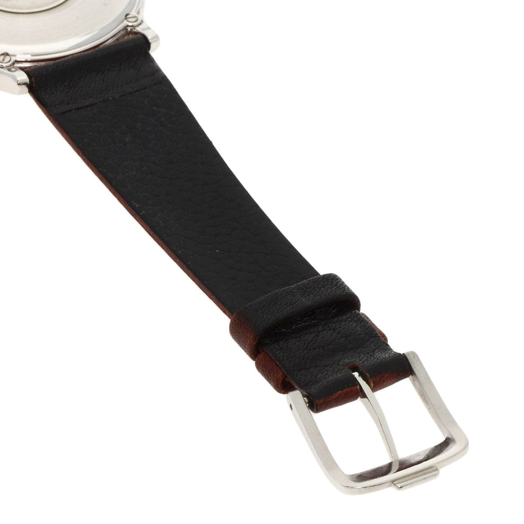 SEIKO Watches Quartz SBGS005 9587-7000 PT950 , leather Silver Grand Seiko Silver dial mens Used Authentic