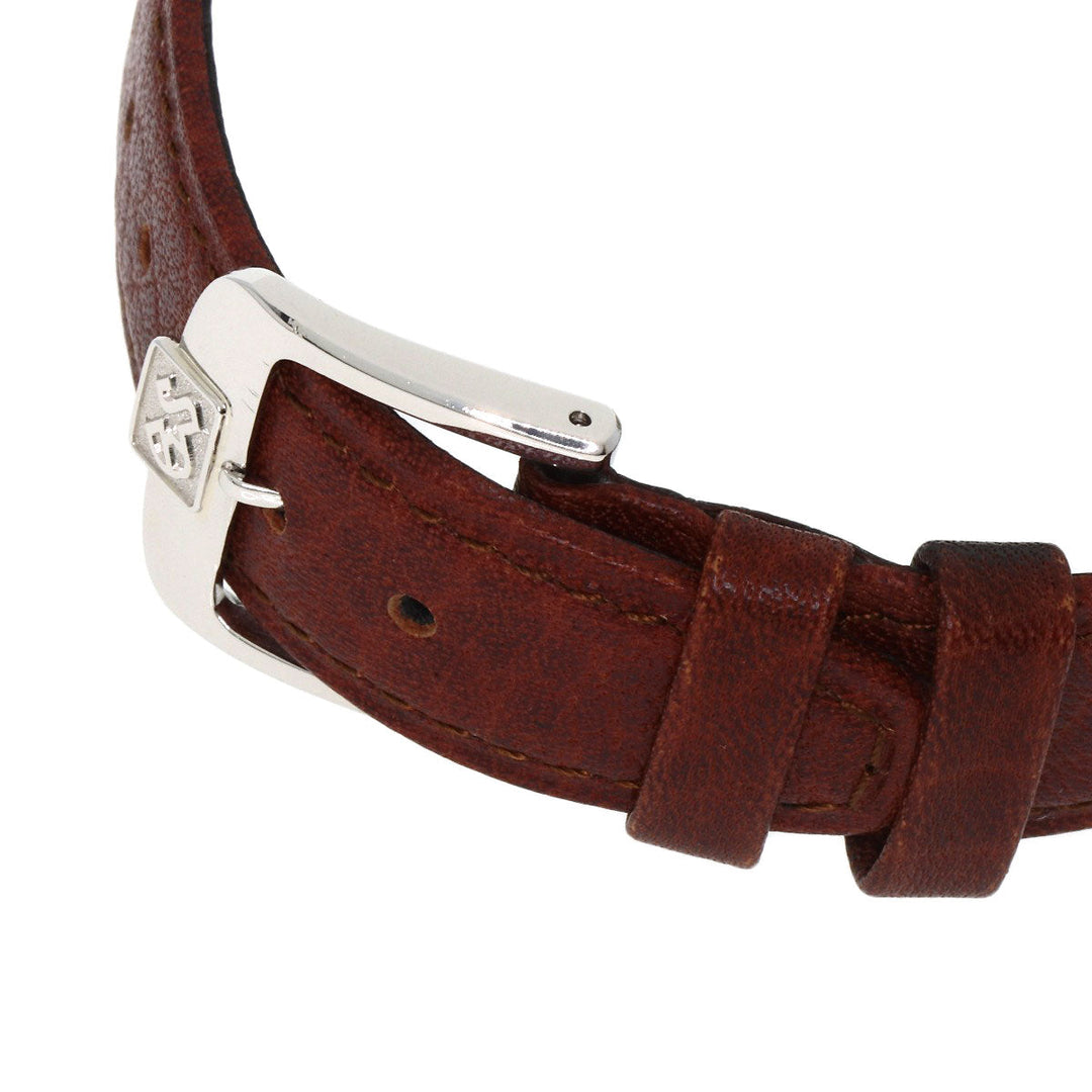 SEIKO Watches Quartz SBGS005 9587-7000 PT950 , leather Silver Grand Seiko Silver dial mens Used Authentic