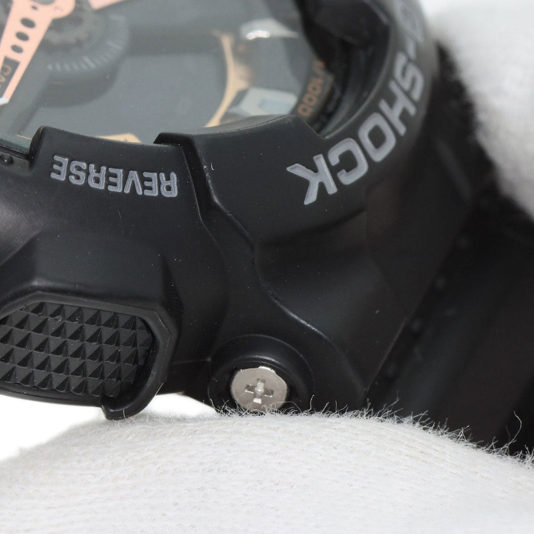 CASIO Watches Quartz GA-110RG Resin-based, Resin black G shock black dial mens Used Authentic