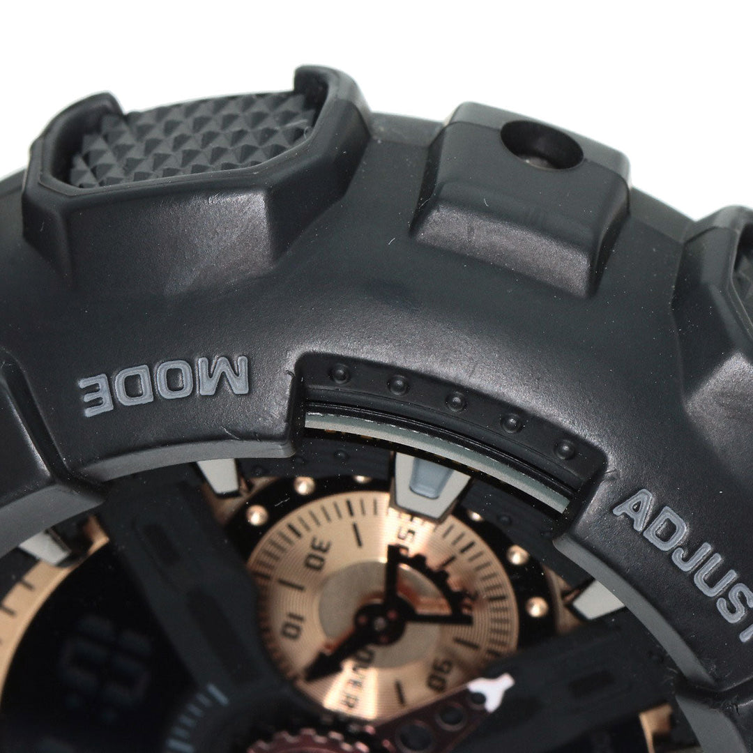 CASIO Watches Quartz GA-110RG Resin-based, Resin black G shock black dial mens Used Authentic