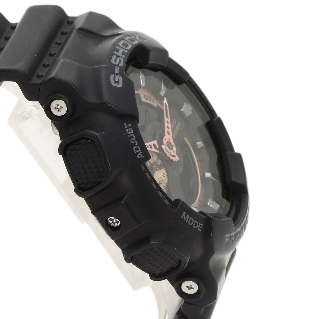 CASIO Watches Quartz GA-110RG Resin-based, Resin black G shock black dial mens Used Authentic