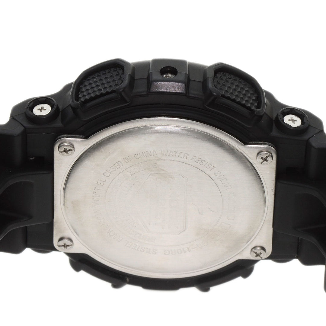 CASIO Watches Quartz GA-110RG Resin-based, Resin black G shock black dial mens Used Authentic