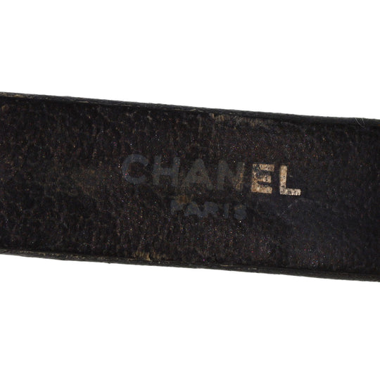 CHANEL Watches Quartz H0090 K18YG, leather gold Premiere black dial Women Used Authentic