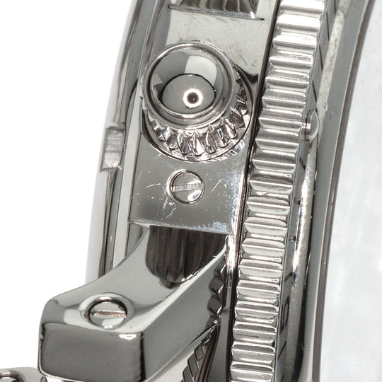 HERMES Watches Quartz CL2.910 Stainless Steel , Stainless Steel Silver Clipper Diver Chronograph black dial mens Used Authentic