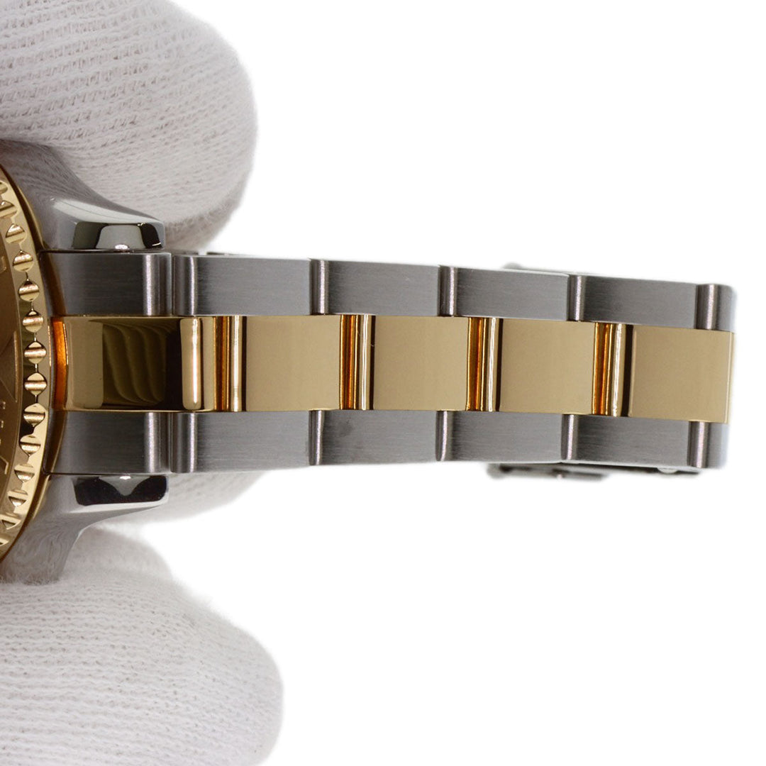 ROLEX Watches Mechanical Automatic 69623 Stainless Steel , SSxK18YG gold Yacht master blue dial Women Used Authentic
