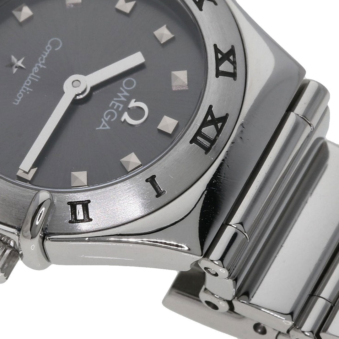 OMEGA Watches Quartz 1561.51 Stainless Steel , Stainless Steel Silver Constellation gray dial Women Used Authentic