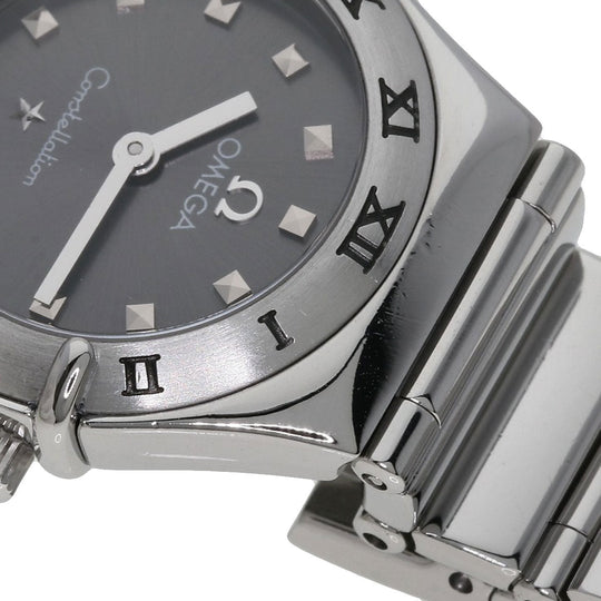 OMEGA Watches Quartz 1561.51 Stainless Steel , Stainless Steel Silver Constellation gray dial Women Used Authentic