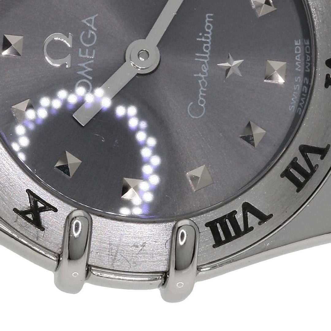 OMEGA Watches Quartz 1561.51 Stainless Steel , Stainless Steel Silver Constellation gray dial Women Used Authentic