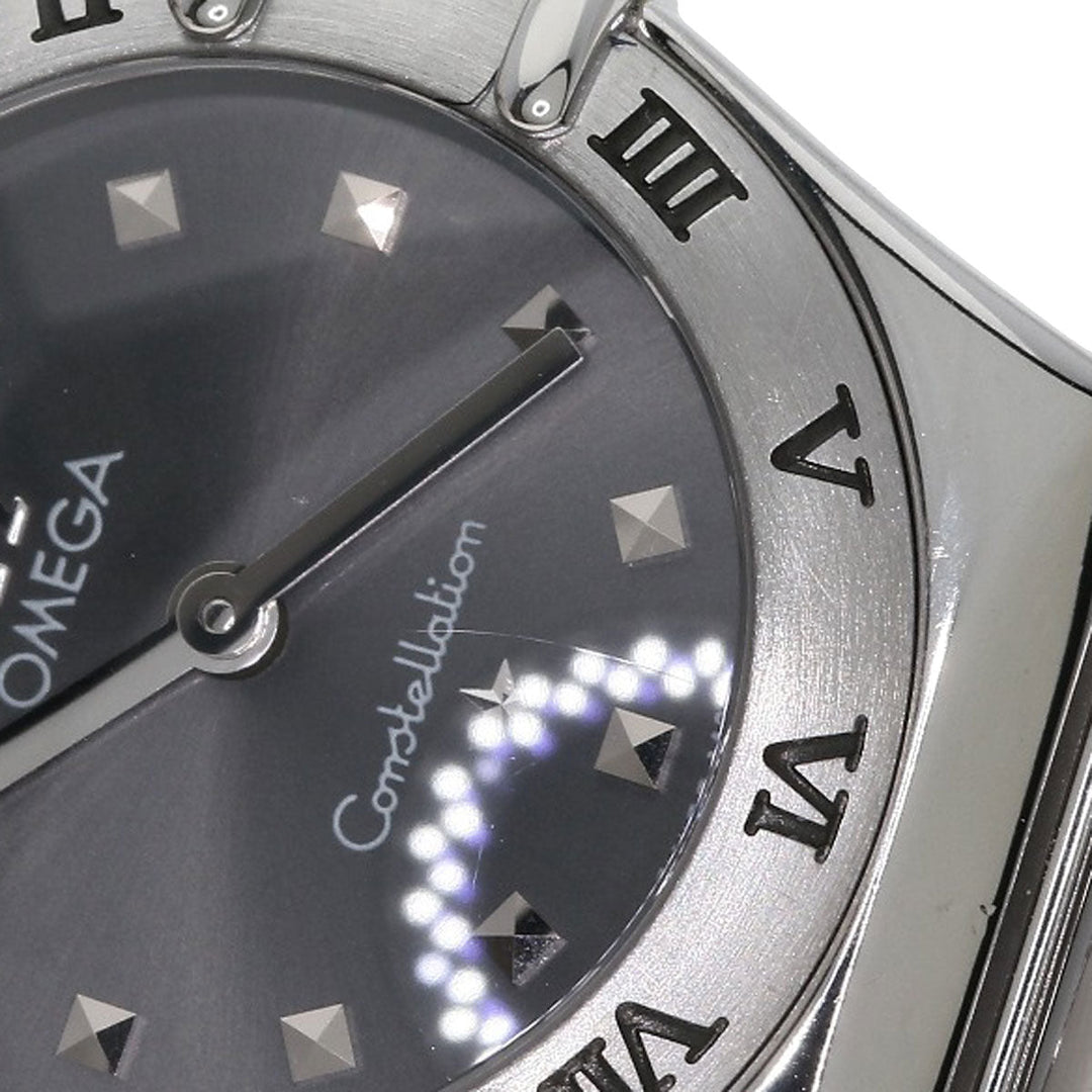 OMEGA Watches Quartz 1561.51 Stainless Steel , Stainless Steel Silver Constellation gray dial Women Used Authentic