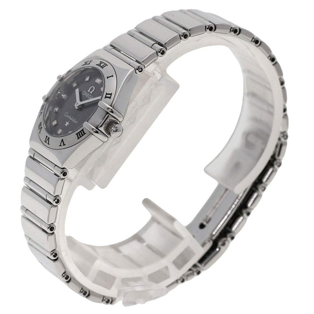 OMEGA Watches Quartz 1561.51 Stainless Steel , Stainless Steel Silver Constellation gray dial Women Used Authentic