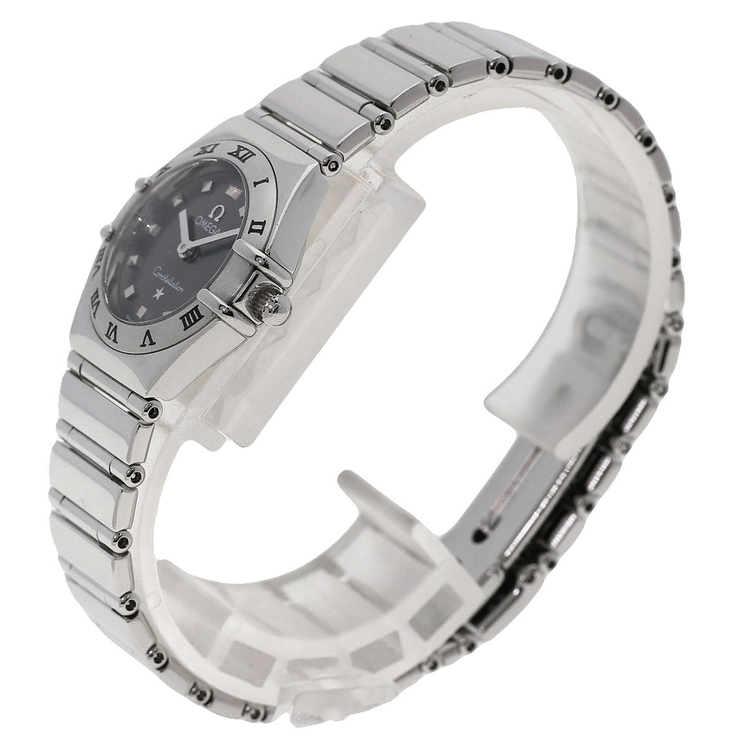 OMEGA Watches Quartz 1561.51 Stainless Steel , Stainless Steel Silver Constellation gray dial Women Used Authentic