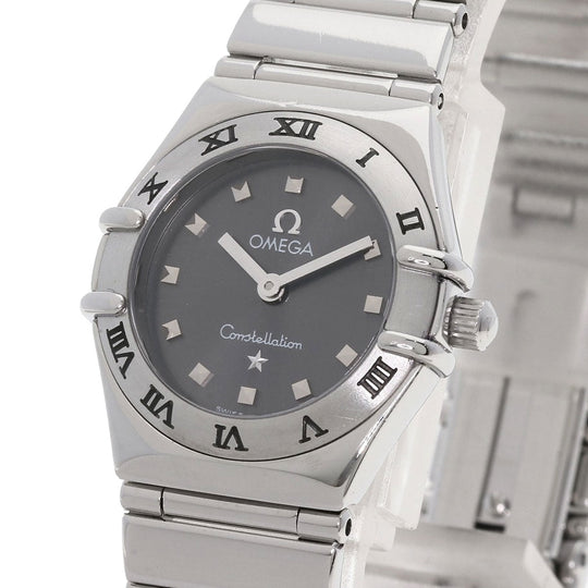 OMEGA Watches Quartz 1561.51 Stainless Steel , Stainless Steel Silver Constellation gray dial Women Used Authentic
