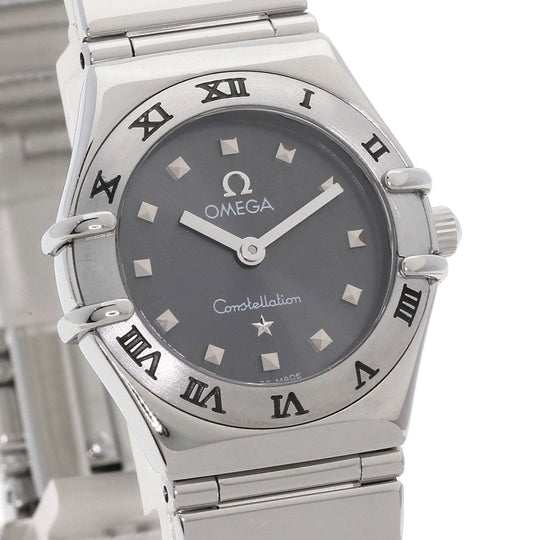 OMEGA Watches Quartz 1561.51 Stainless Steel , Stainless Steel Silver Constellation gray dial Women Used Authentic
