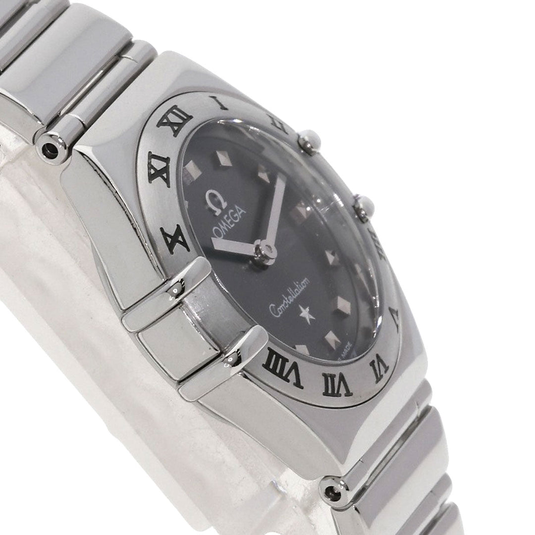 OMEGA Watches Quartz 1561.51 Stainless Steel , Stainless Steel Silver Constellation gray dial Women Used Authentic
