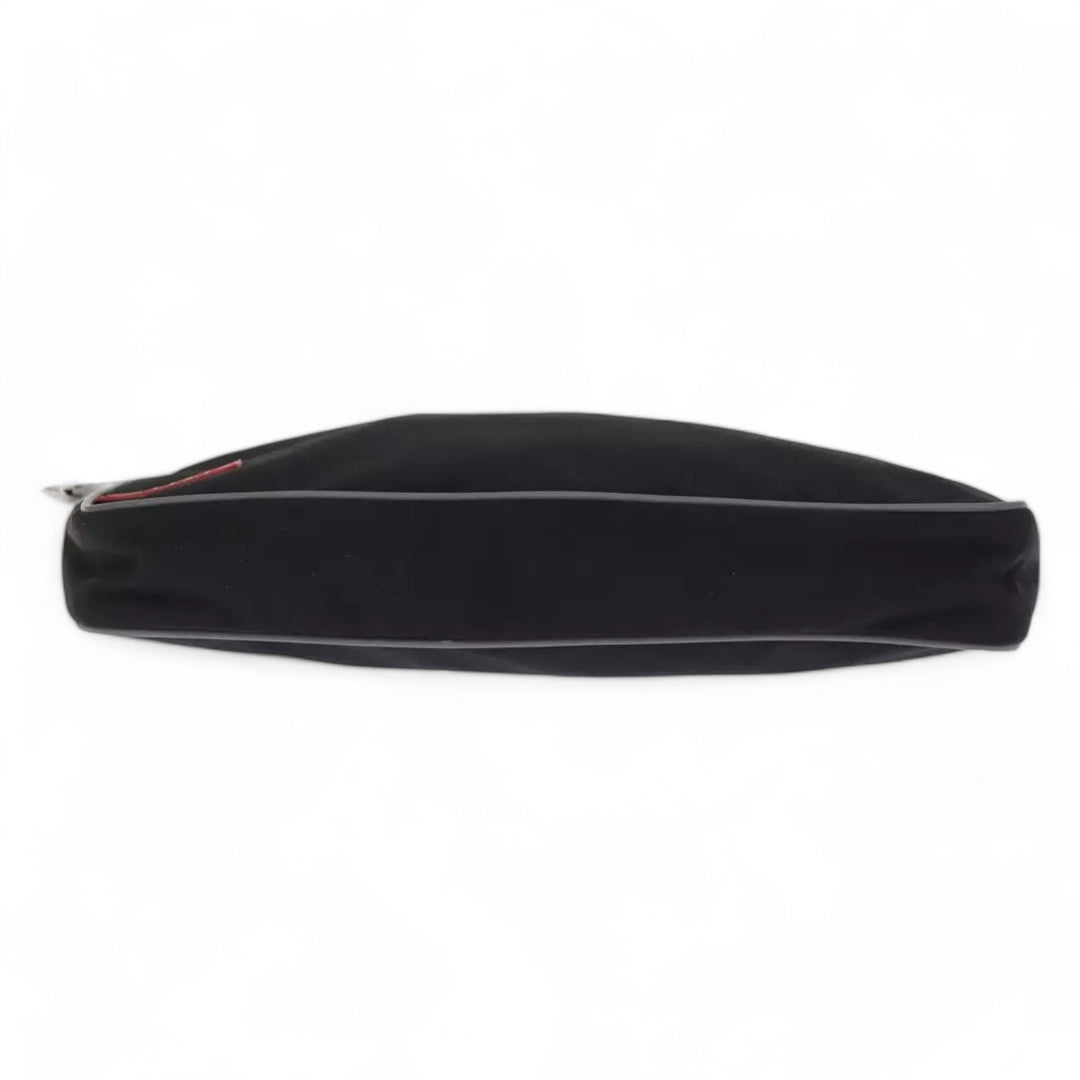 Prada Sports Accessory Pouch Nylon Black Unisex Shoulder Bag Made in Italy