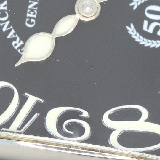 FRANCK MULLER Watches Mechanical Automatic 1200SC Stainless Steel, Leather Silver Long Island 50th Anniversary Model Limited to 100 pieces black dial mens Used Authentic