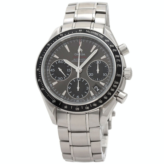 OMEGA Watches Mechanical Automatic 323.30.40.40.06.001 Stainless Steel Silver Speedmaster Date gray dial