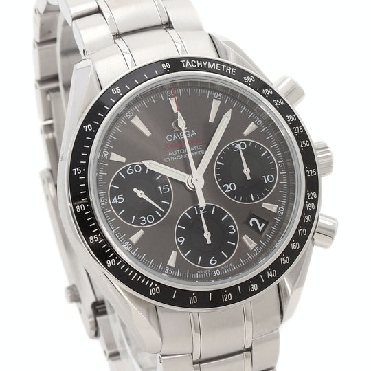 OMEGA Watches Mechanical Automatic 323.30.40.40.06.001 Stainless Steel Silver Speedmaster Date gray dial