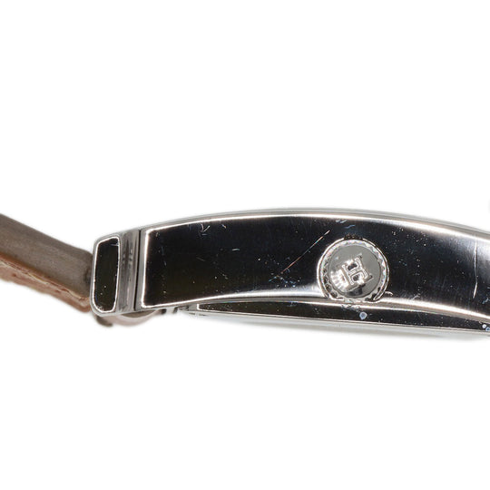 HERMES Watches Quartz HH1.210 Stainless Steel Silver H watch white dial