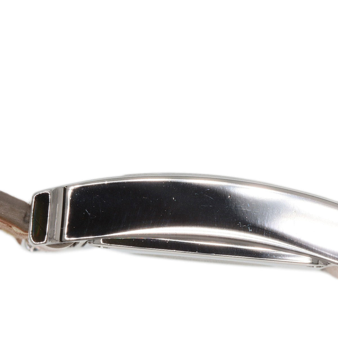 HERMES Watches Quartz HH1.210 Stainless Steel Silver H watch white dial