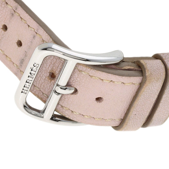 HERMES Watches Quartz HH1.210 Stainless Steel Silver H watch white dial