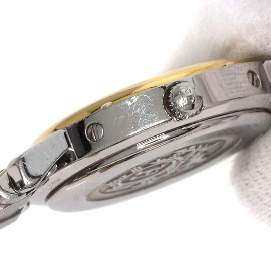 HERMES Watches Quartz CL4.220 Stainless Steel , SSxGP gold Clipper Ivory dial Women Used Authentic