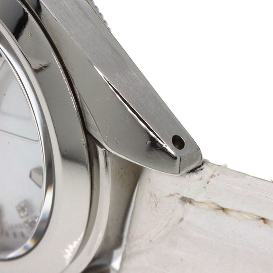 SEIKO Watches Quartz STGF087 4J52-0AC0 Stainless Steel, Leather Silver Grand Seiko Round Face Diamond White shell dial Women Used Authentic