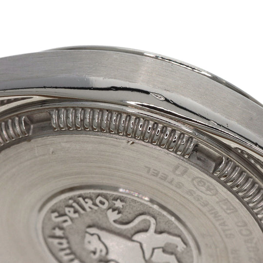 SEIKO Watches Quartz STGF087 4J52-0AC0 Stainless Steel, Leather Silver Grand Seiko Round Face Diamond White shell dial Women Used Authentic