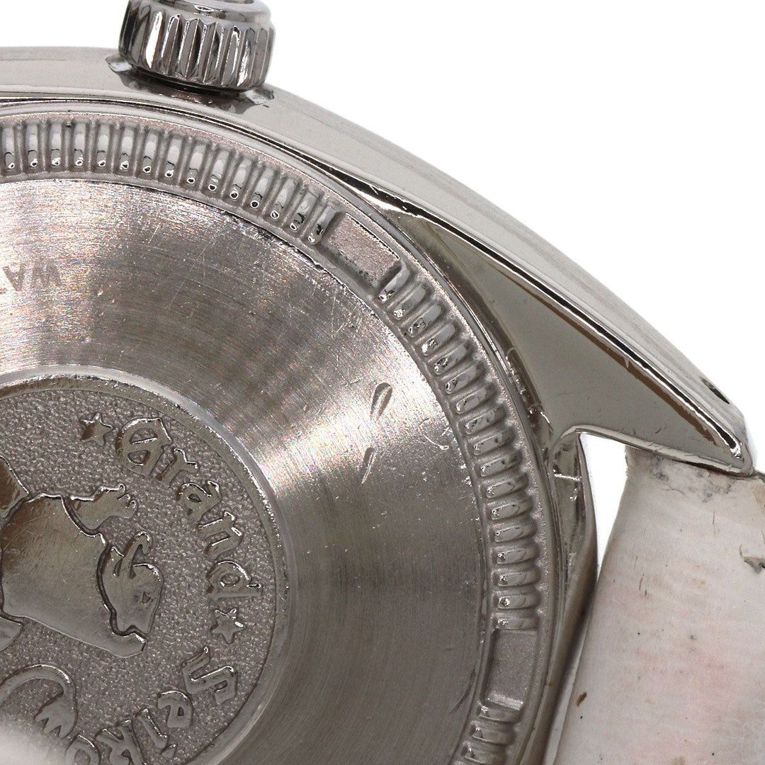 SEIKO Watches Quartz STGF087 4J52-0AC0 Stainless Steel, Leather Silver Grand Seiko Round Face Diamond White shell dial Women Used Authentic