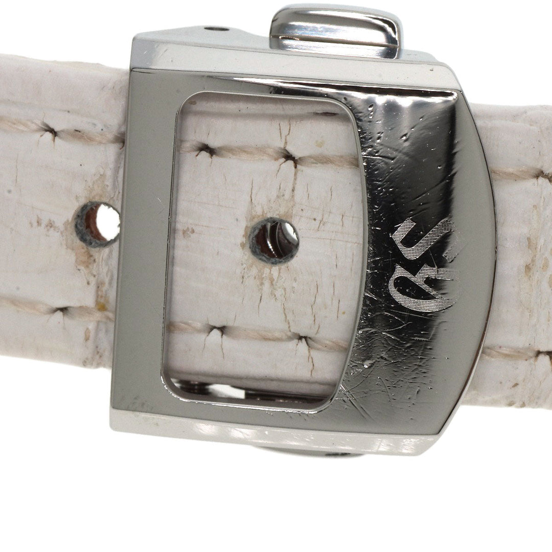 SEIKO Watches Quartz STGF087 4J52-0AC0 Stainless Steel, Leather Silver Grand Seiko Round Face Diamond White shell dial Women Used Authentic