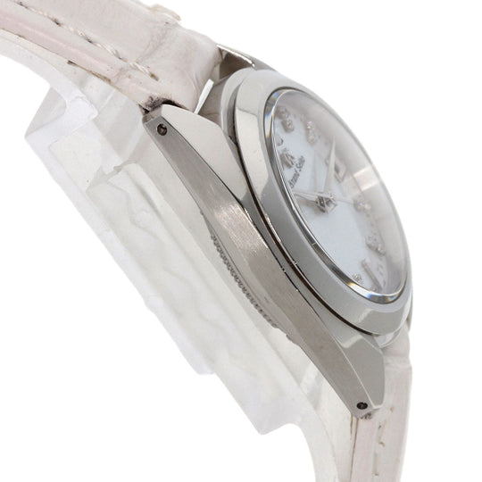 SEIKO Watches Quartz STGF087 4J52-0AC0 Stainless Steel, Leather Silver Grand Seiko Round Face Diamond White shell dial Women Used Authentic