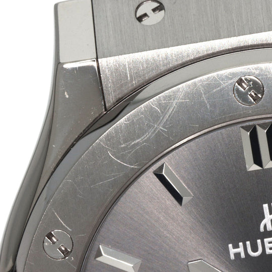 HUBLOT Watches Mechanical Automatic 511.NX.7071.LR Titanium Silver Classic Fusion Racing Titanium Silver dial
