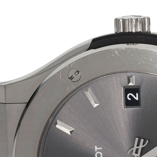 HUBLOT Watches Mechanical Automatic 511.NX.7071.LR Titanium Silver Classic Fusion Racing Titanium Silver dial