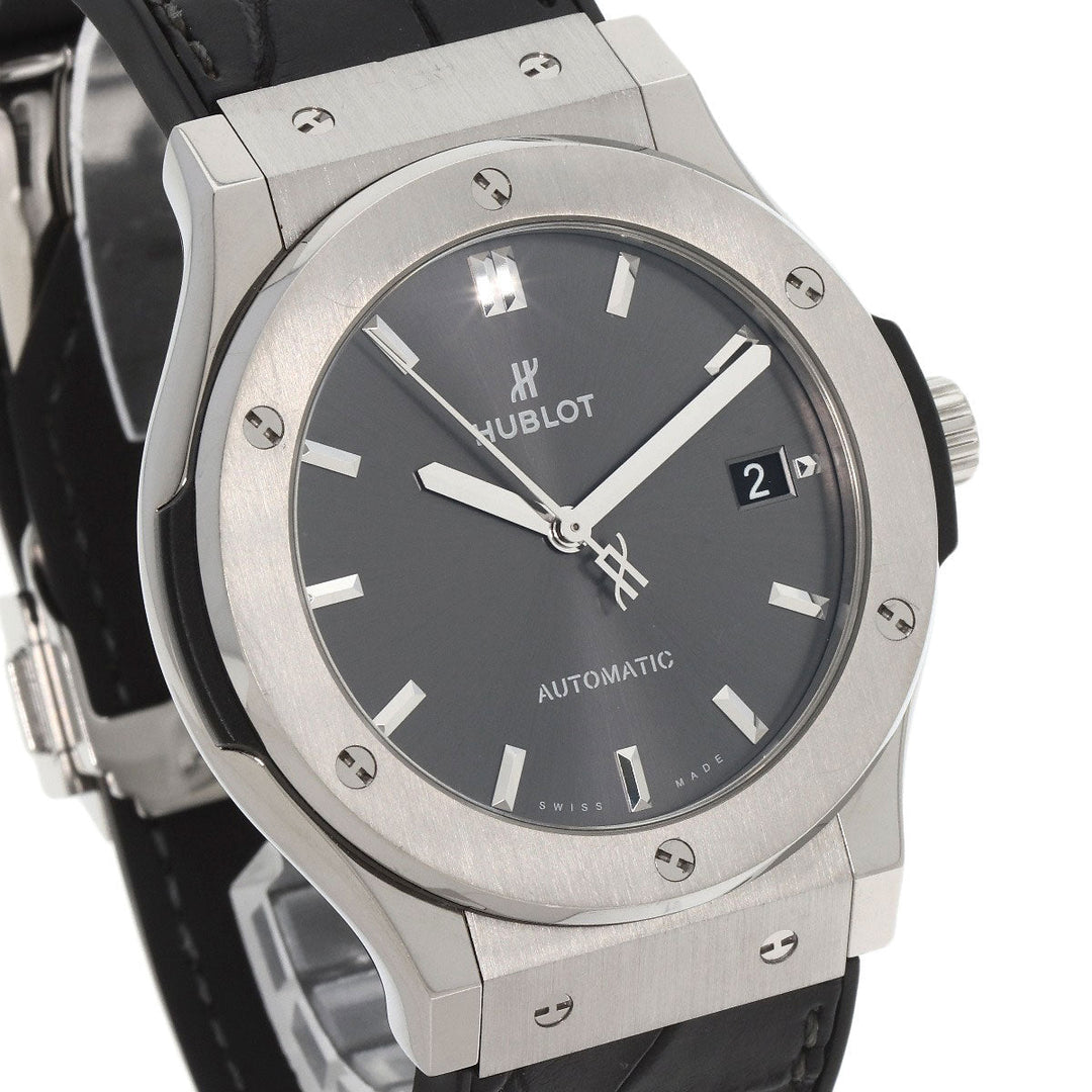 HUBLOT Watches Mechanical Automatic 511.NX.7071.LR Titanium Silver Classic Fusion Racing Titanium Silver dial