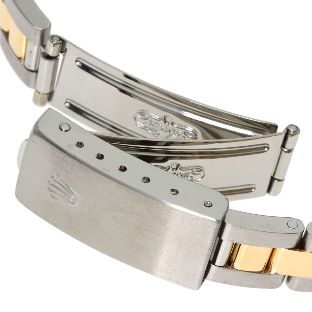 ROLEX Watches Mechanical Automatic 67183 Stainless Steel , SSxK18YG gold Oyster Perpetual 369 gray dial Women Used Authentic