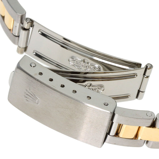 ROLEX Watches Mechanical Automatic 67183 Stainless Steel , SSxK18YG gold Oyster Perpetual 369 gray dial Women Used Authentic
