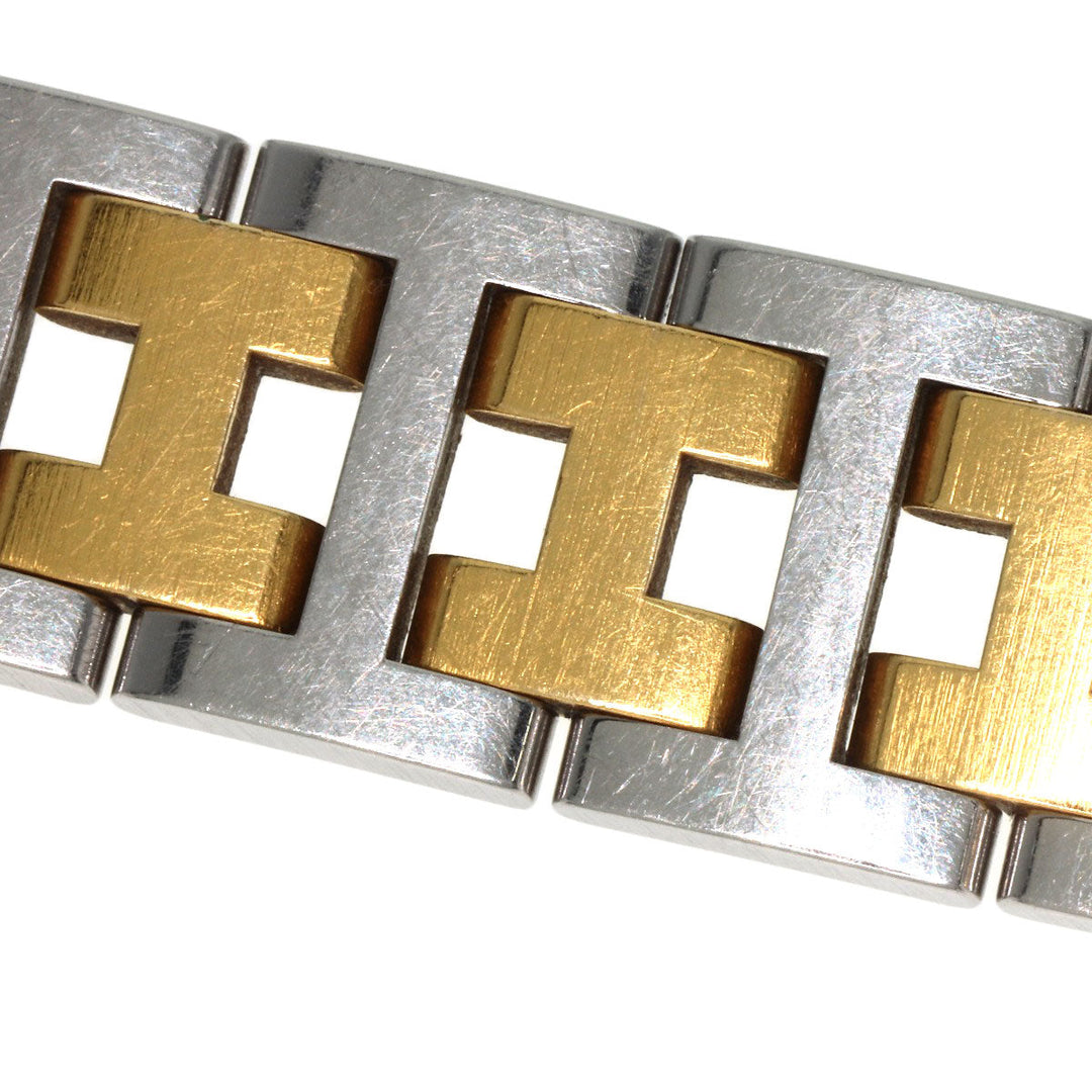 HERMES Watches Quartz Stainless Steel , SSxGP gold Arceau Ivory dial Women Used Authentic