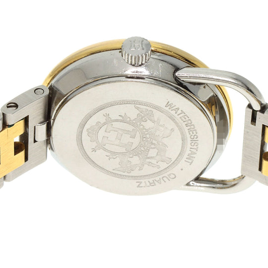 HERMES Watches Quartz Stainless Steel , SSxGP gold Arceau Ivory dial Women Used Authentic