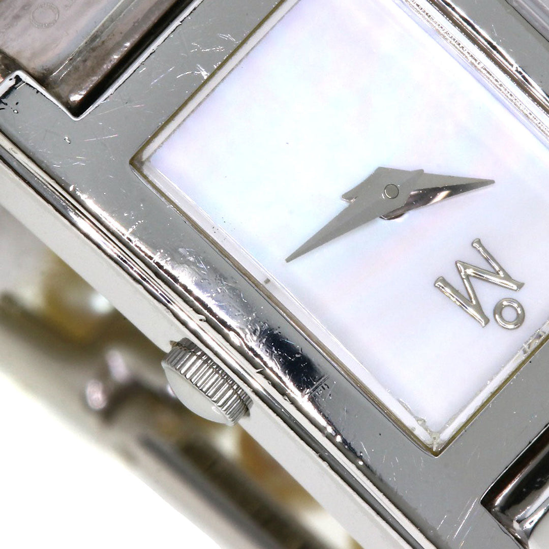 MIKIMOTO Watches Quartz Stainless Steel Silver Pearl watch White shell dial