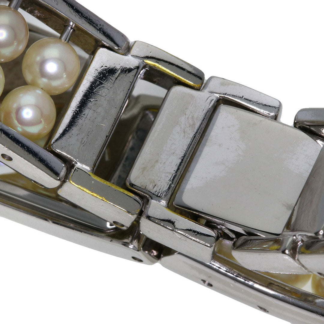 MIKIMOTO Watches Quartz Stainless Steel Silver Pearl watch White shell dial